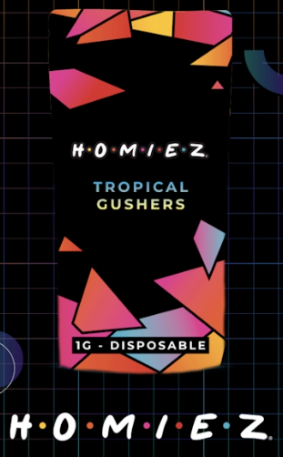 Photograph of product: Tropical Gushers | Disposable 1g