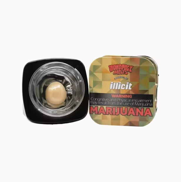 Photograph of product: MONOPOLY MELTS - ROSIN LIVE - 1G - ACAI MINTS - HYBRID