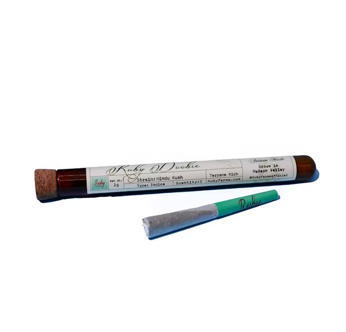 Photograph of product: Doobies | 2x .5 Purple Hindu Kush | Prerolls | 1g