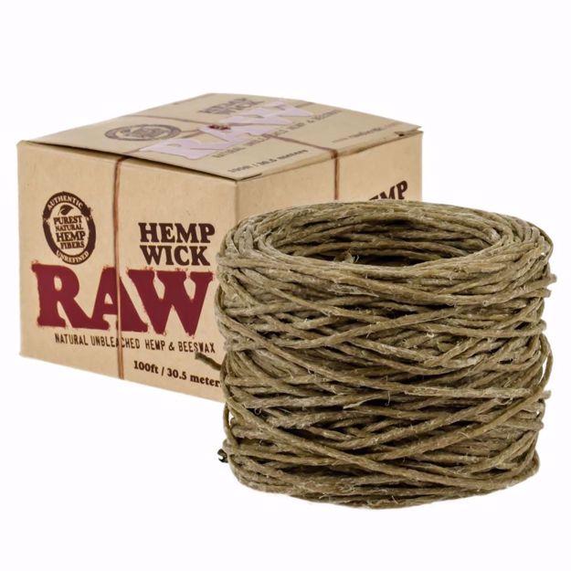 Photograph of product: Raw Hemp Wick 100ft (large box)