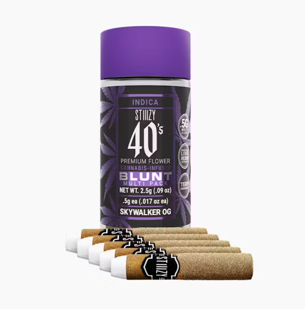 Photograph of product: SKYWALKER OG 2.5G INFUSED MINI BLUNT 5 PACK