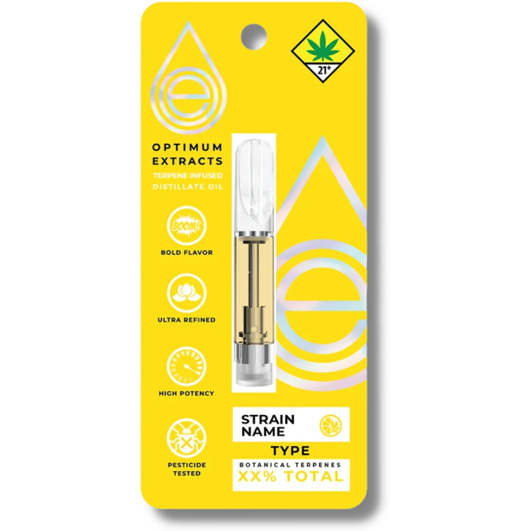 Photograph of product: Blackberry Crumble Kush Botanical Terpene Distillate Cartridge (Optimum)