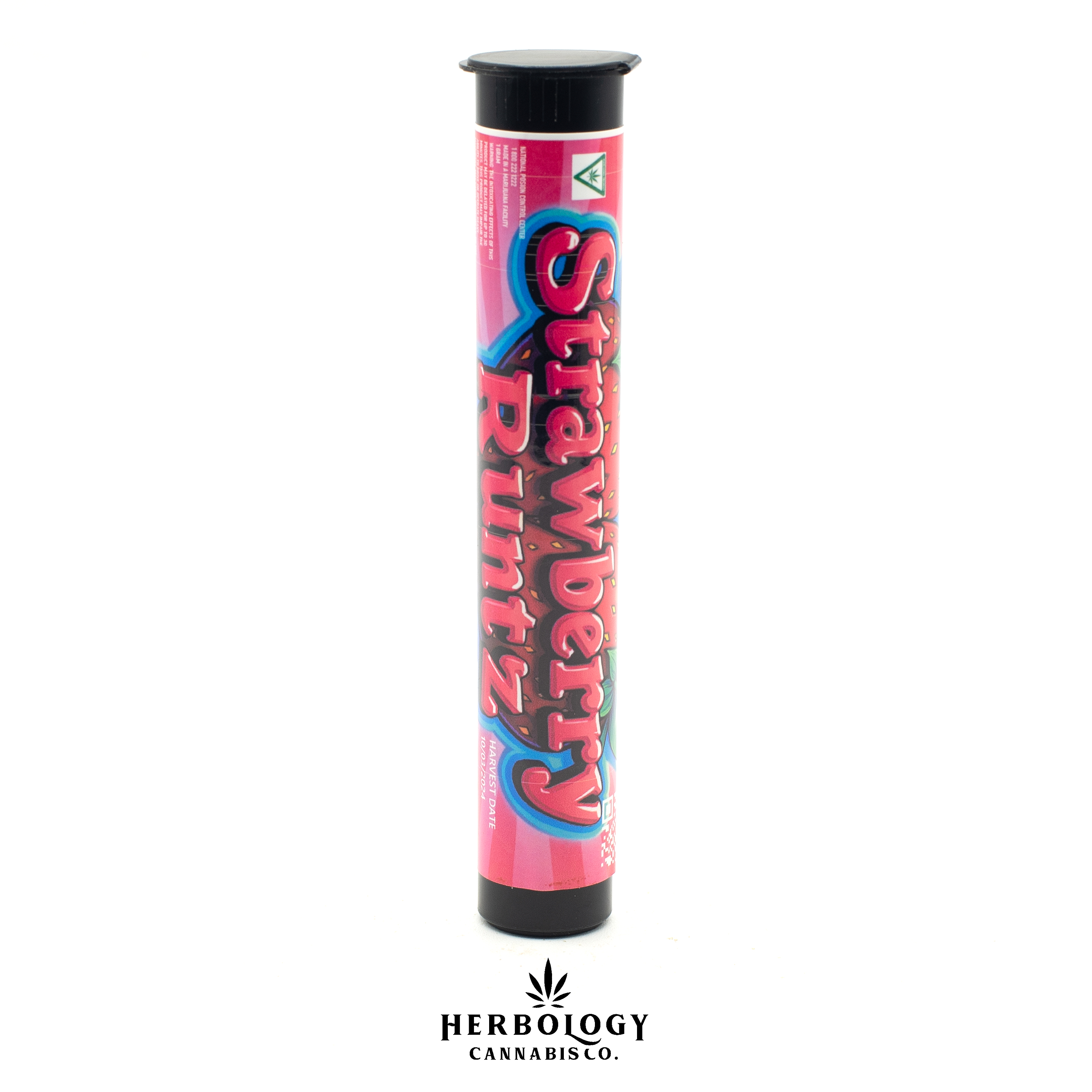 Photograph of product: GreenCo | Pre-Roll | Strawberry Runtz | 1g