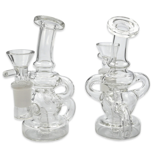 Photograph of product: HMI - Dab Rig 6.5" Bent Neck Wide Base