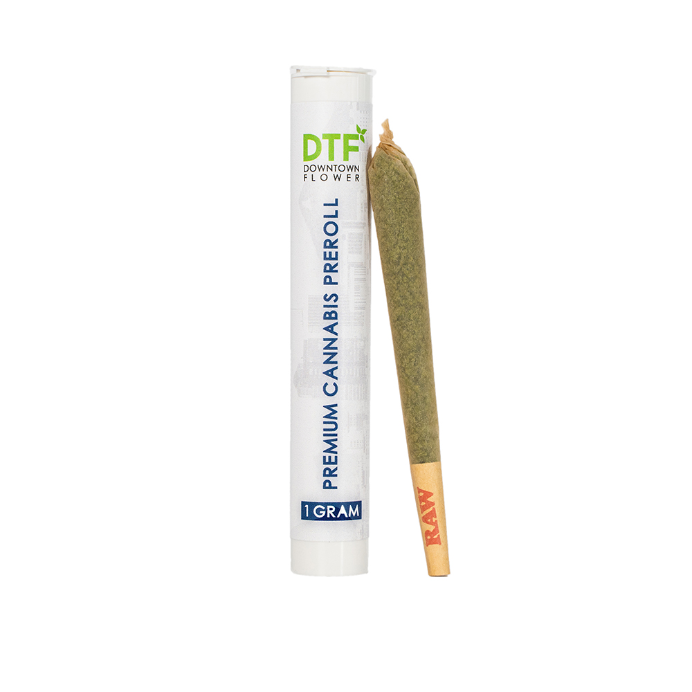 Photograph of product: DTF Premium Preroll 1g - Cali Lightning