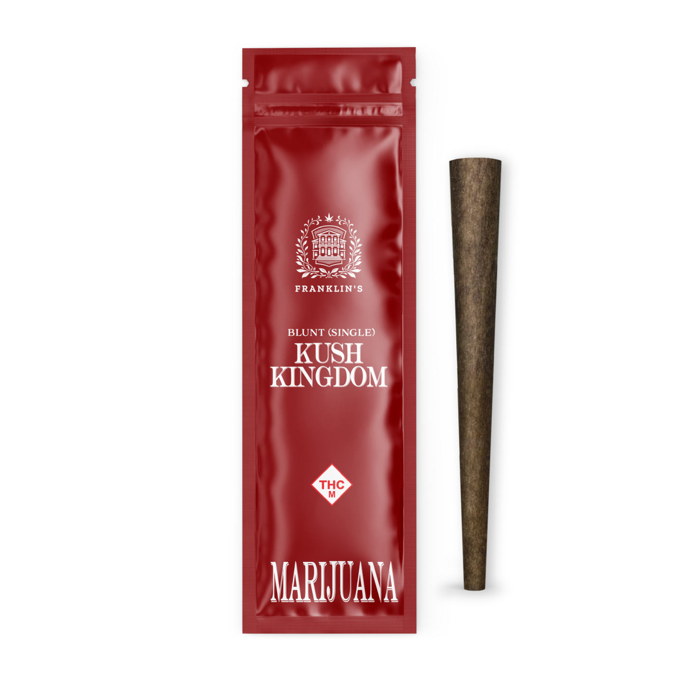 Photograph of product: Franklin's Kush Kingdom Blunt (1g)