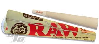 Photograph of product: Raw | Organic Hemp 1.25 6pk Cones