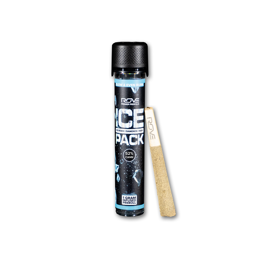 Photograph of product: Grape Stomper - Ice Pack Infused Joint - 1g