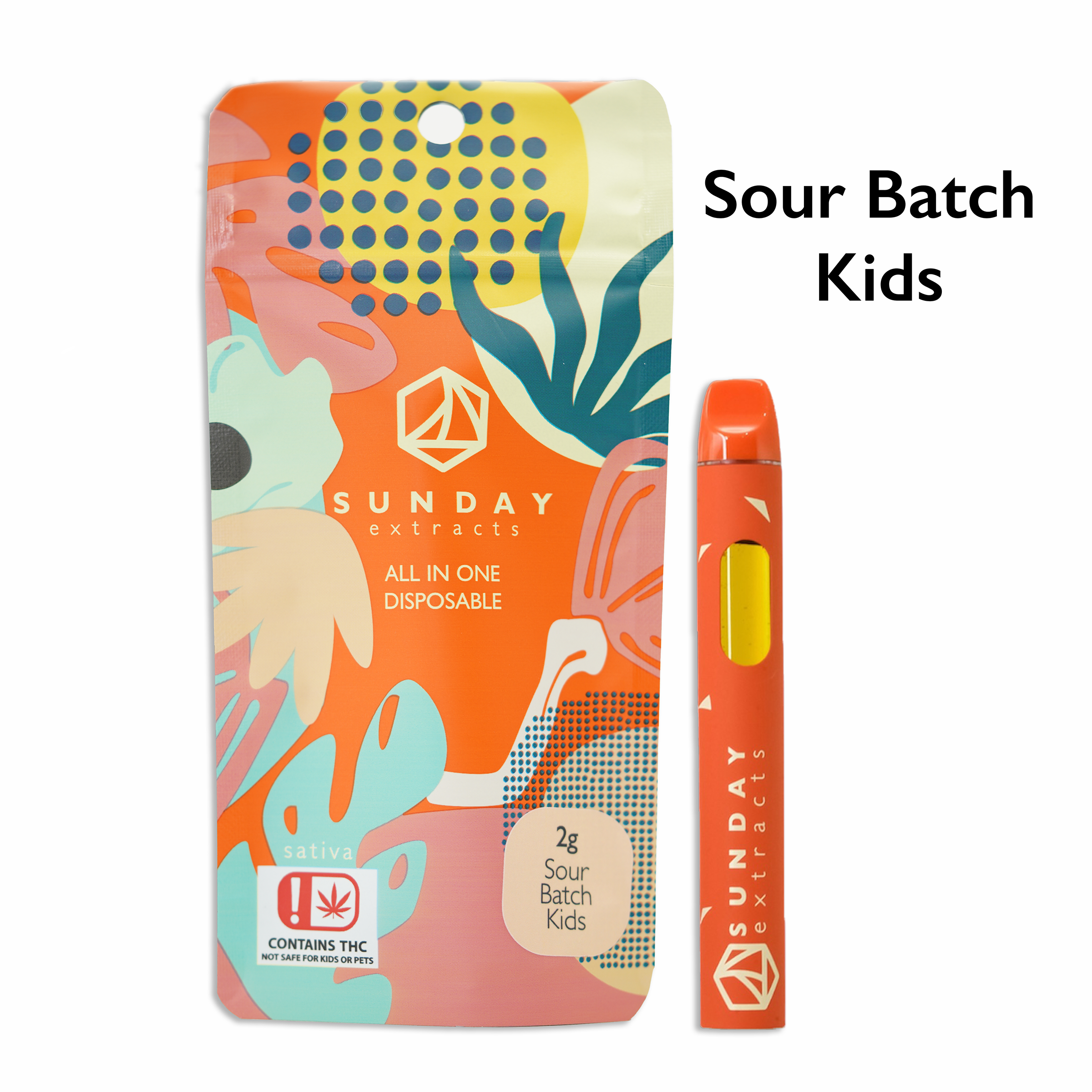 Photograph of product: VAPE SE SOUR BATCH KIDS (S) ALL-IN-ONE
