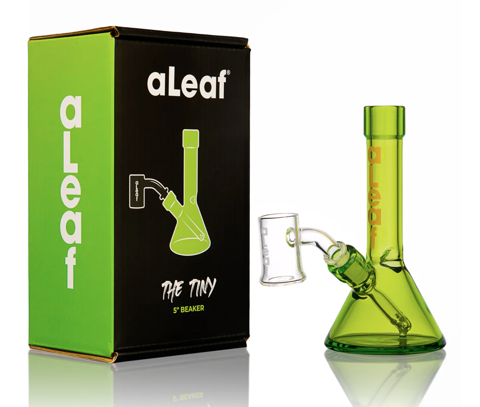 Photograph of Product: aLeaf  The Tiny Beaker Water Pipe - 5" / 10mm