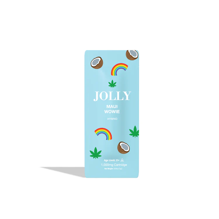Photograph of product: Jolly Broad Spectrum CBD 510 Thread Cartridge- -Maui Wowie