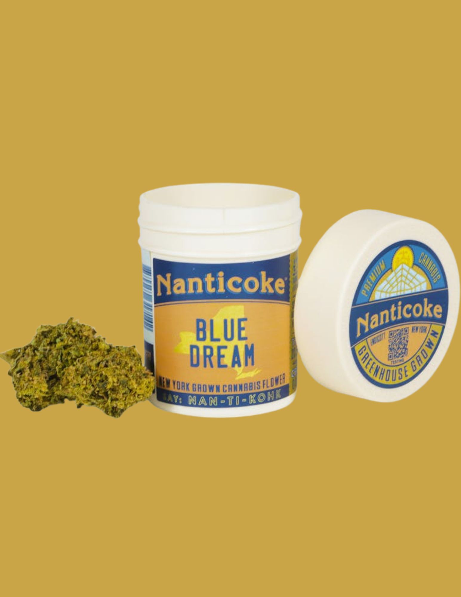 Photograph of product: Nanticoke | 3.5 Flower | Blue Dream - 3.5g