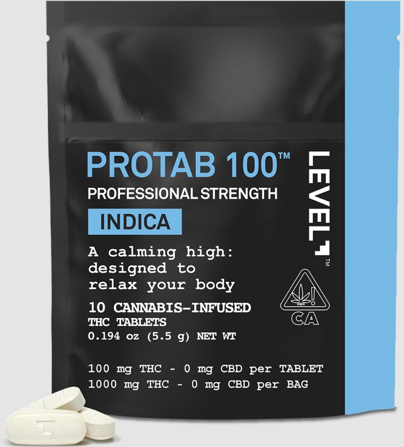 Photograph of product: LEVEL | Protab 50 Oui'd 2pk 100mg