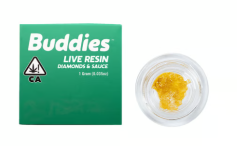 Photograph of product: LIVE RESIN DIAMONDS - OG KUSH TRIPLOID (1G) - 84.7%