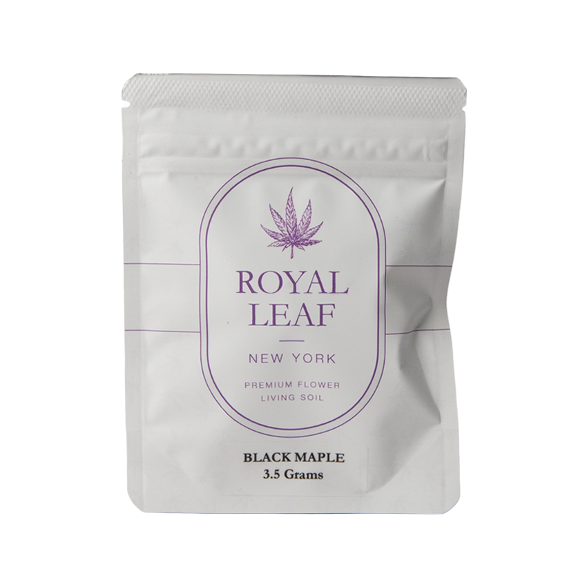 Photograph of product: Royal Leaf | Bag | Black Maple | 3.5g