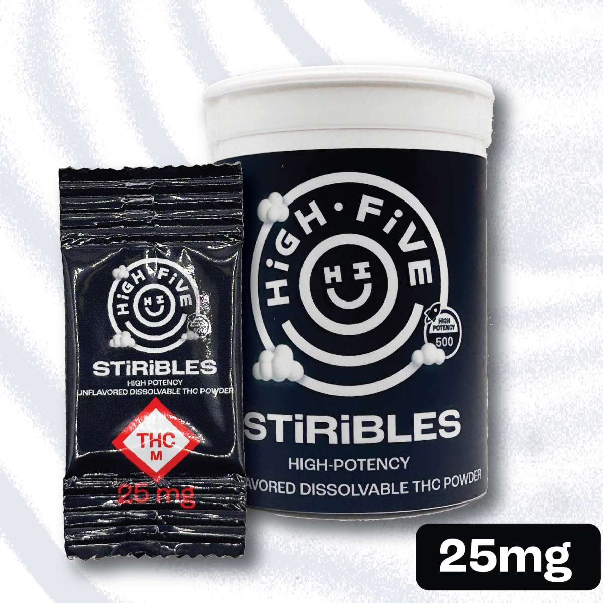 Photograph of product: High Five | STiRiBLES High Potency (20pk)