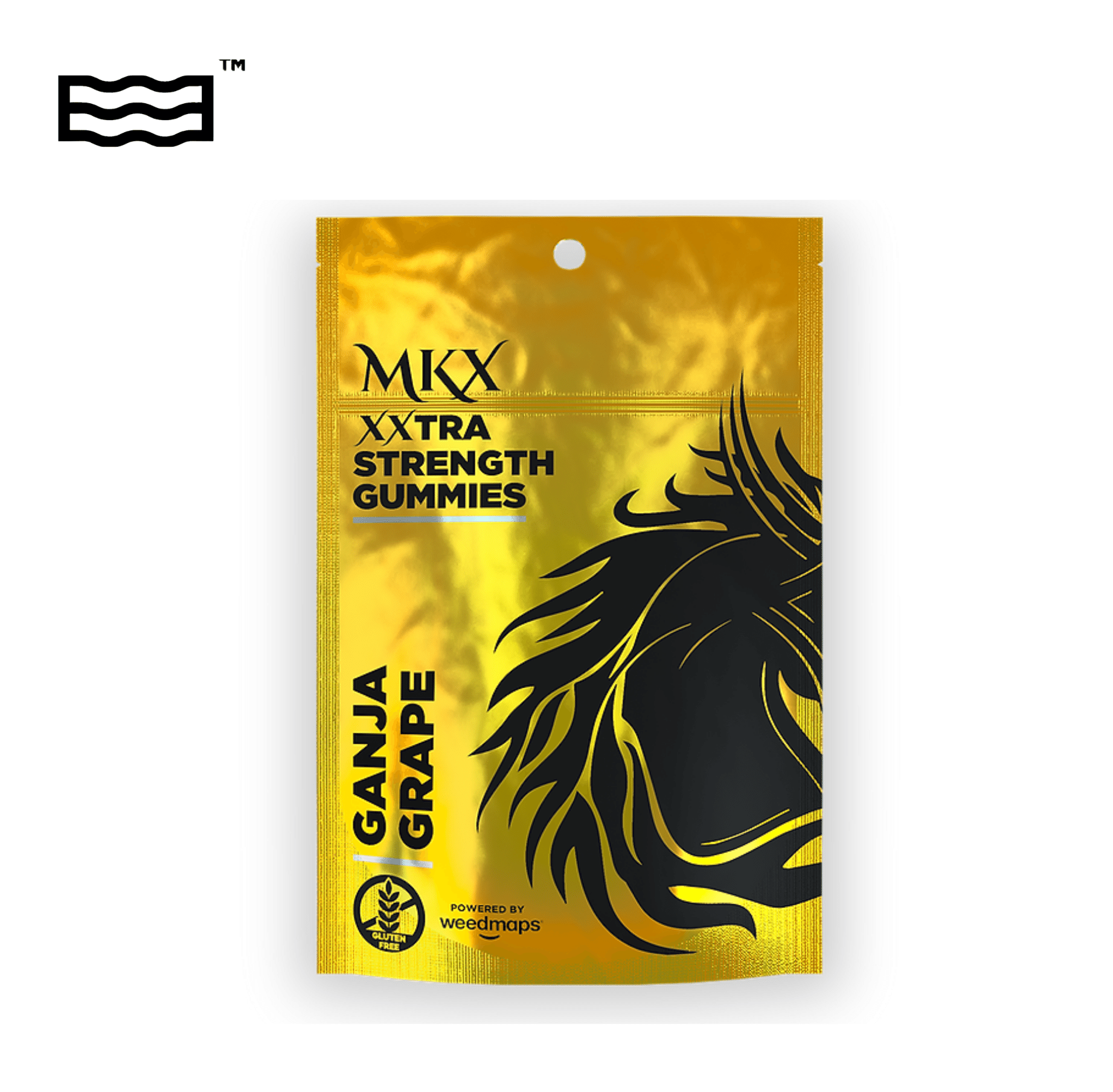 Photograph of product: MKX | 200mg Gummies | Ganja Grape