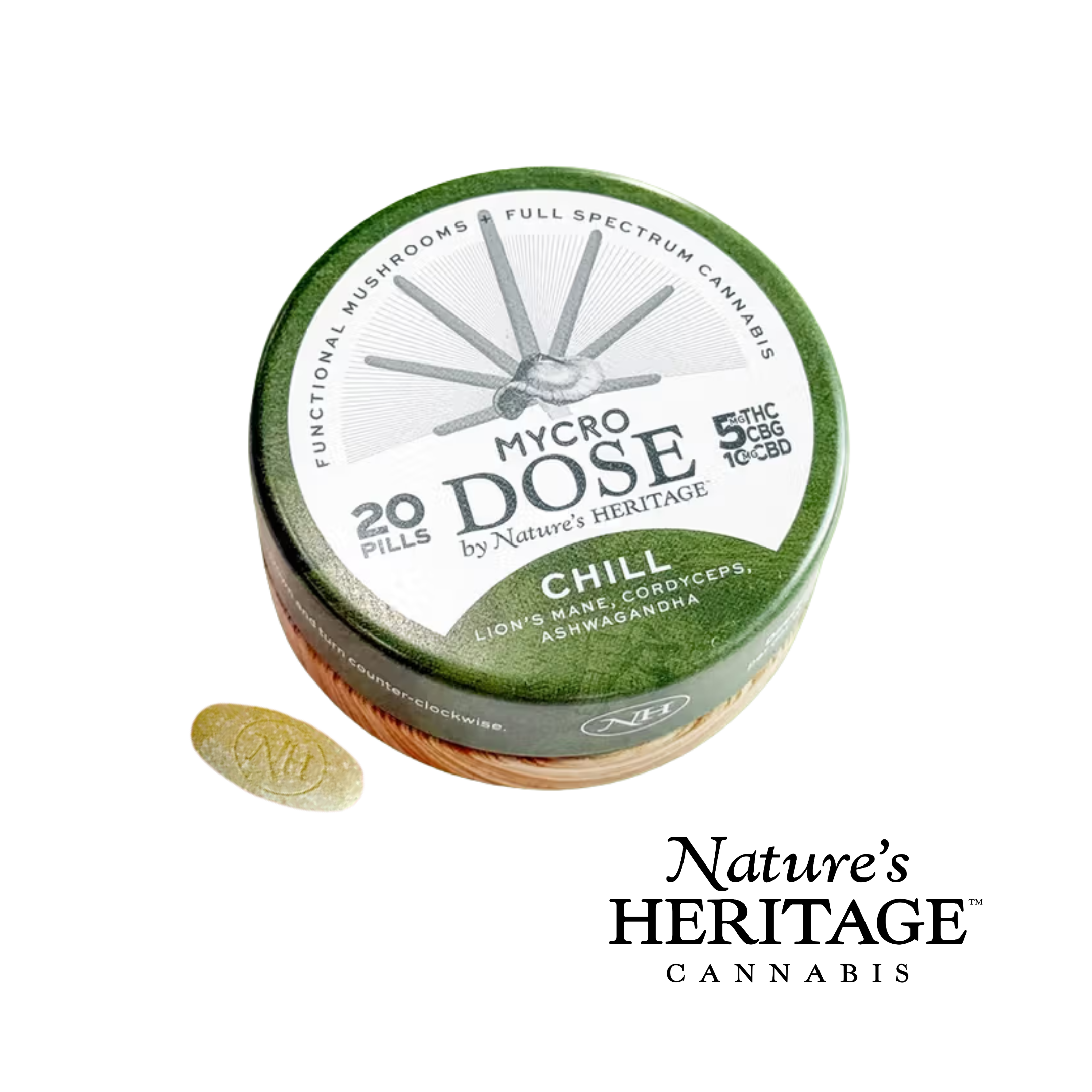 Photograph of product: 2:1:1 Chill | Mycro Dose Drops | 100mg