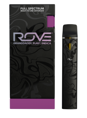 Photograph of product: Rove | Grand Daddy Purp | Diamond  Live Resin Disposable | 1g