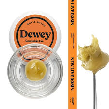Photograph of product: Dewey Caribbean Chocolate au chocolat Rosin Oui'd 1g