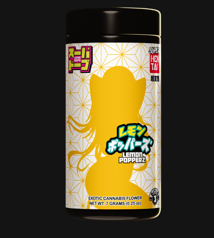 Photograph of product: Exotic Flower | Superdope | Lemon Popperz - 7g