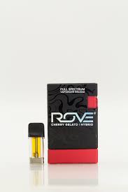 Photograph of product: Rove | Cherry Gelato | Live Resin & Diamonds | 1g Pod Reload