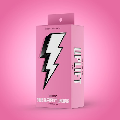 Photograph of product: Hi Burst Sour Rasp. Lemon [S] 10pk(TH-oui:100) 2oz