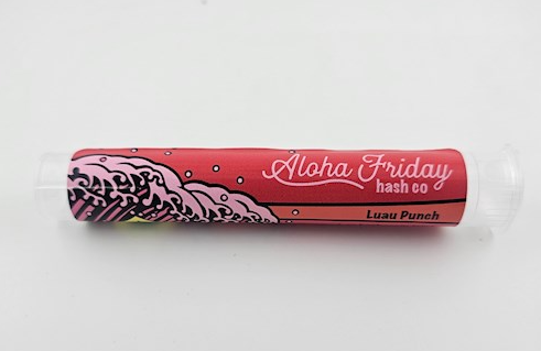 Photograph of product: Aloha Friday - Luau Punch - au chocolat Rosin Pre-Roll