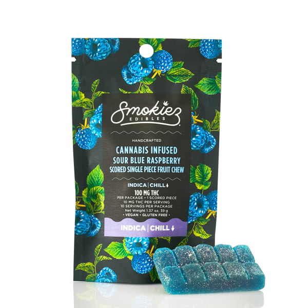 Photograph of product: Gummy - Blue Raspberry 1PC | Oui'd | Smokies