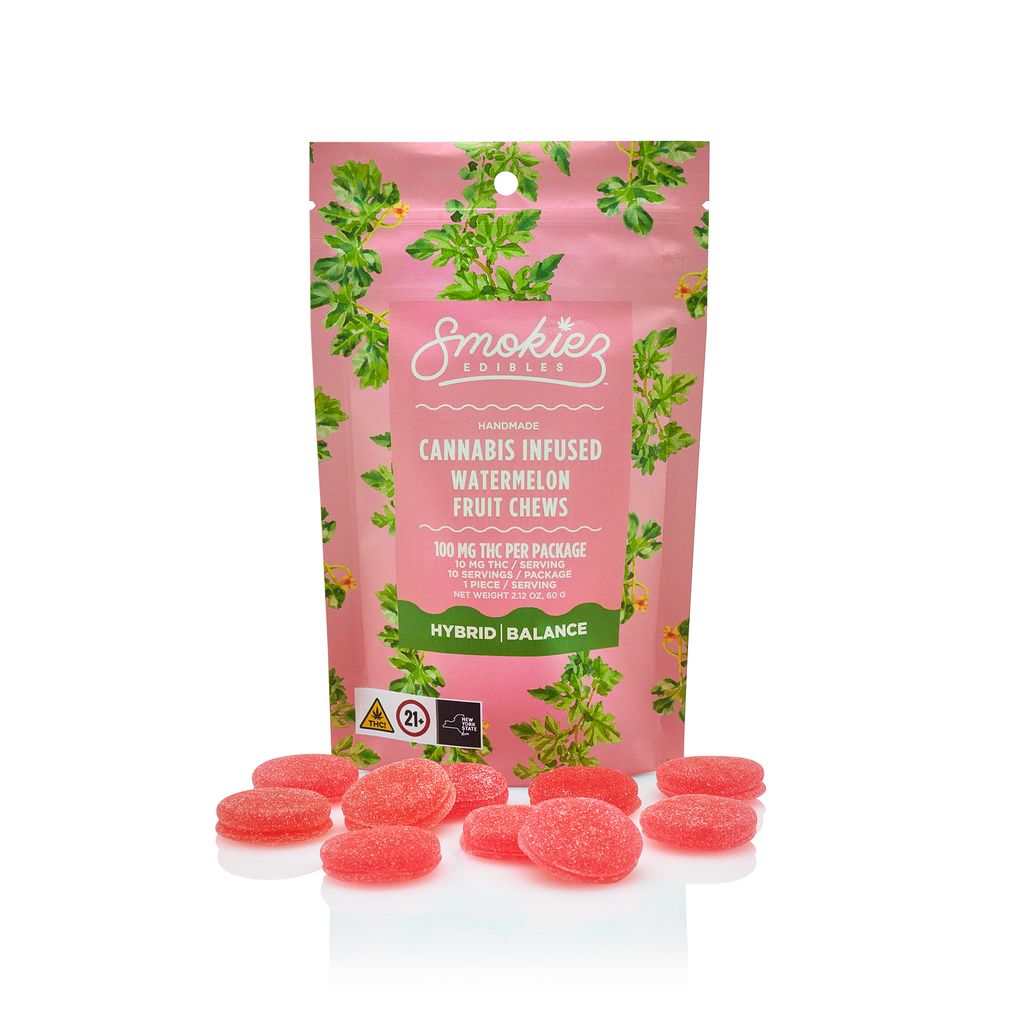 Photograph of product: Watermelon Hybrid | 10mg Gummies 10-pack