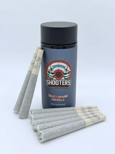 Photograph of product: Shooter Candied Garlic  | 7 pk 3.5g Pre Roll | The Happy Farmer