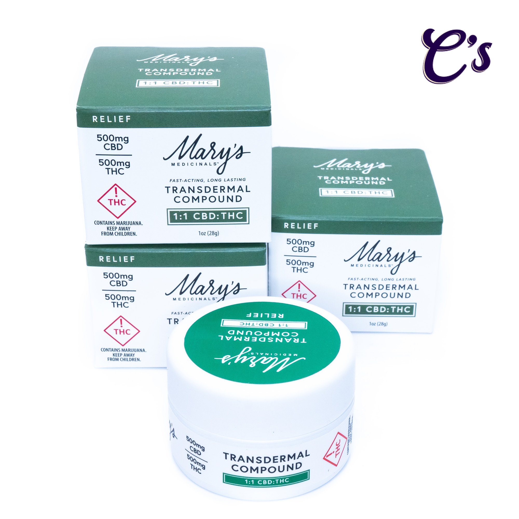 Photograph of product: Mary's Medicinals | Compound (CBD:TH-oui) 500mg