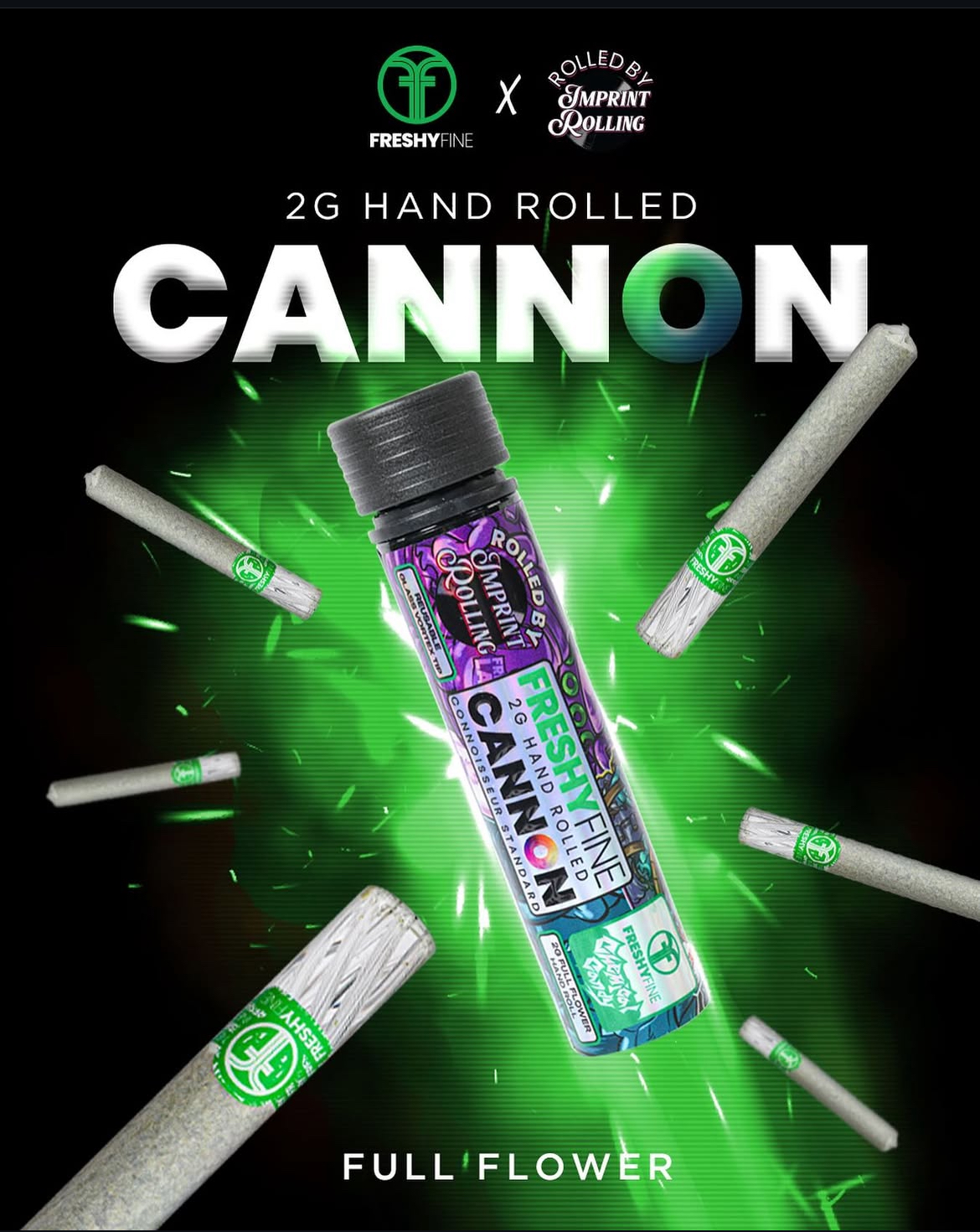 Photograph of product: Freshy Fine - 2g Preroll - Chemical Candy