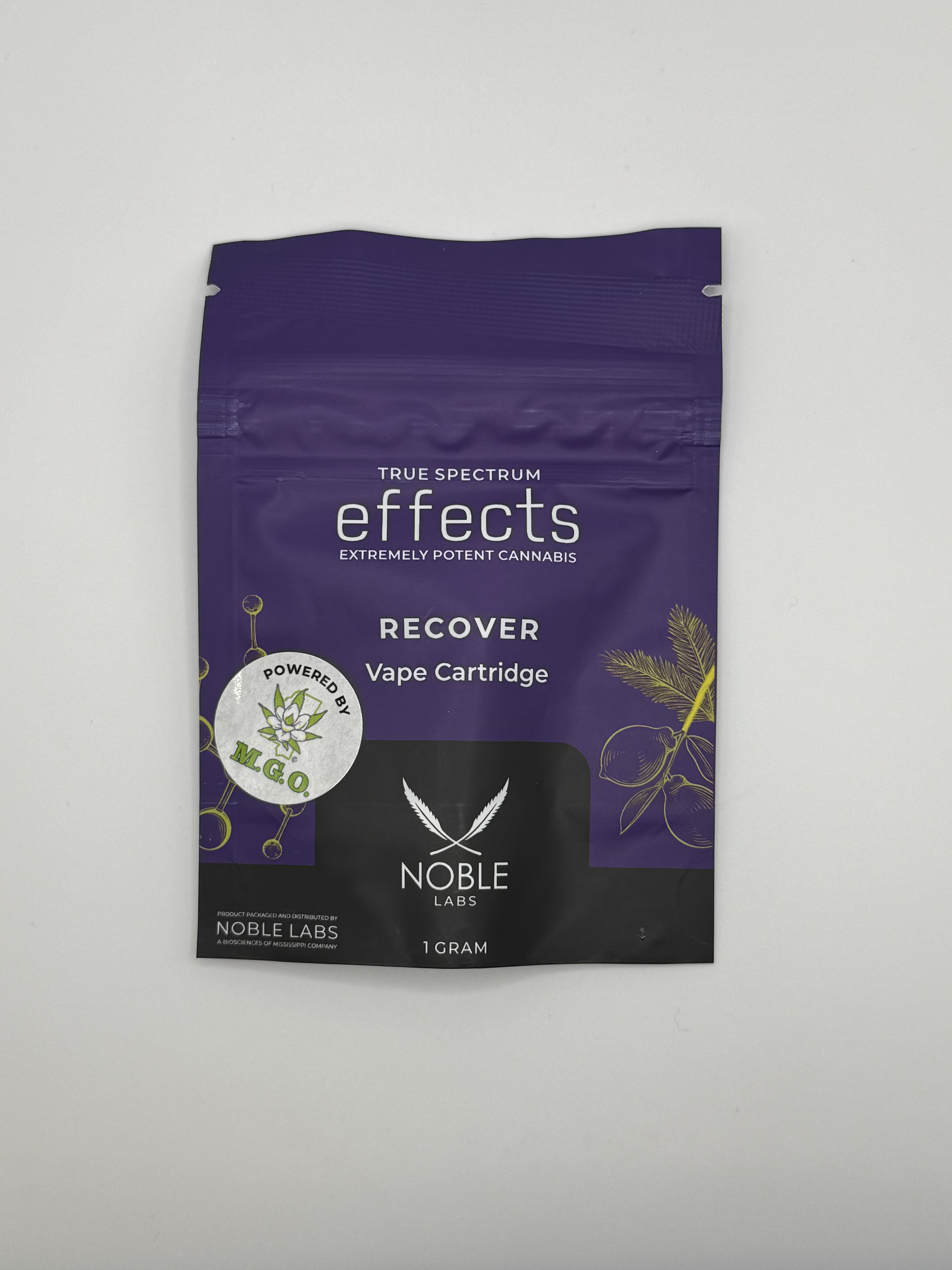 Photograph of product: Effects | Recover Vape Cart