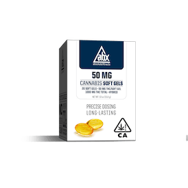 Photograph of product: Refresh Soft Gels 50mg THC | 20ct - 