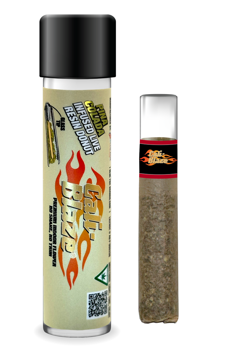 Photograph of product: Cali Blaze | Pina Colada Live Resin Infused