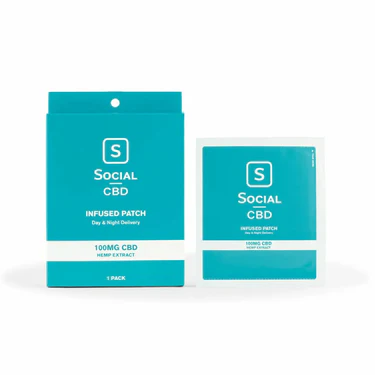 Photograph of product: CBD Infused Patch - Social - Single 100mg CBD