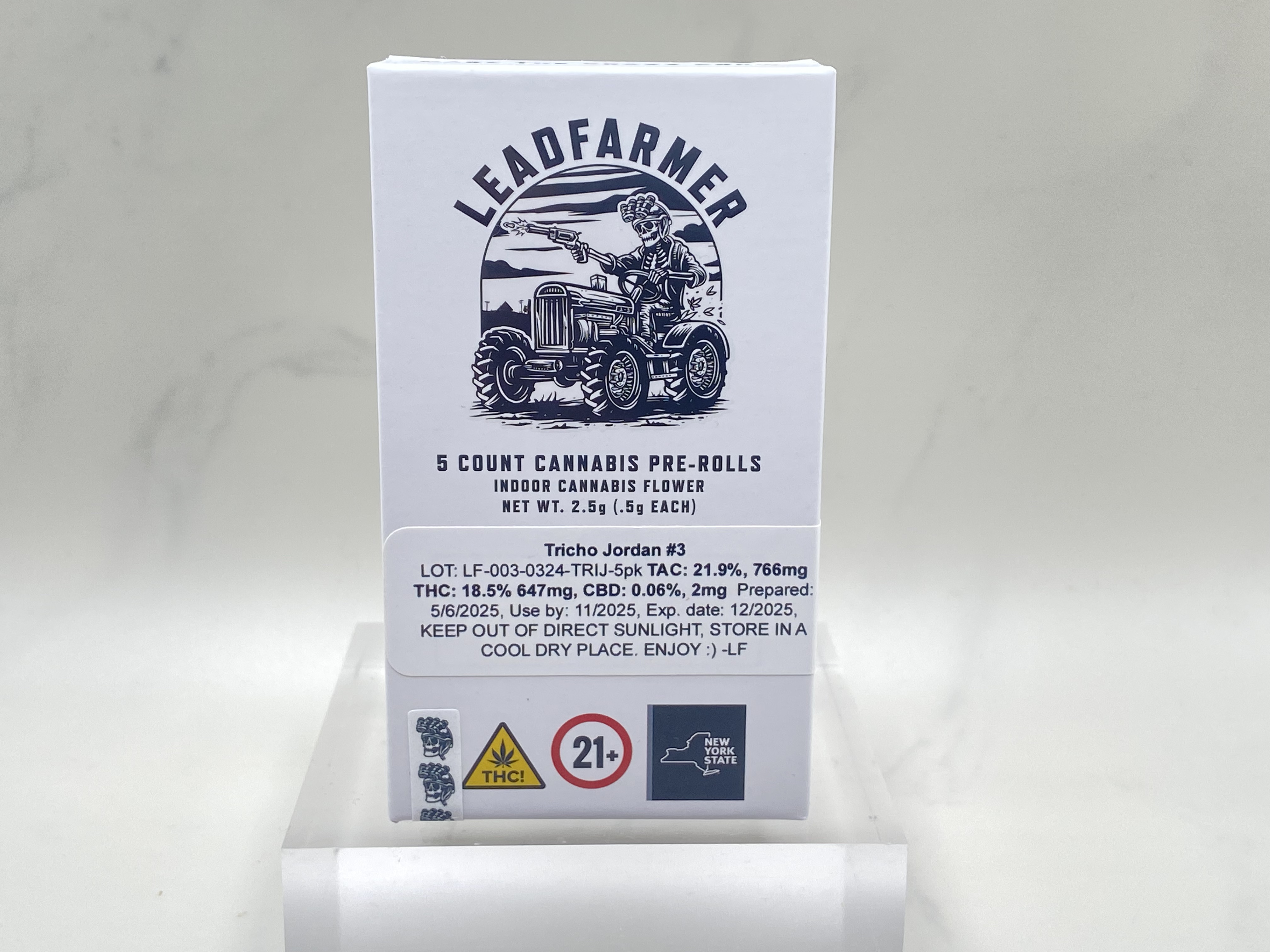 Photograph of product: Lead Farmer - Tricho Jordan - 5pk