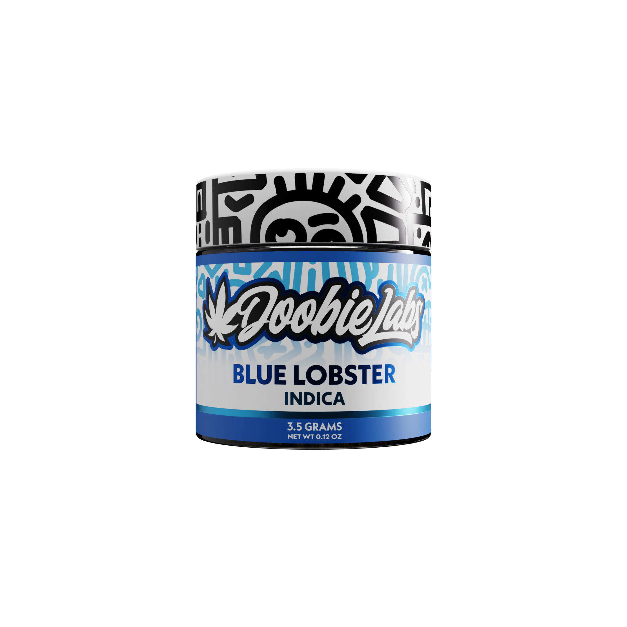 Photograph of product: Blue Lobster 3.5G Flower | Doobie Labs |