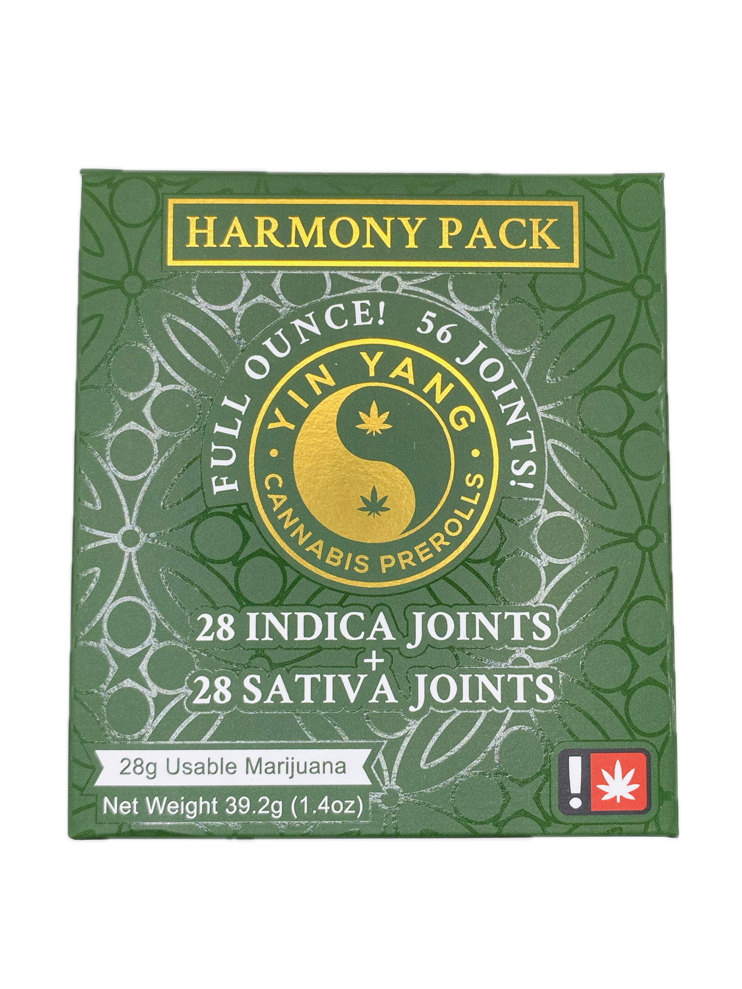 Photograph of product: EPIC FLOWER - PREROLL - 56PK - 28G - Oui'd / Oui'd - YINVEST IN YOURSELF x NEVER SAY NEVER