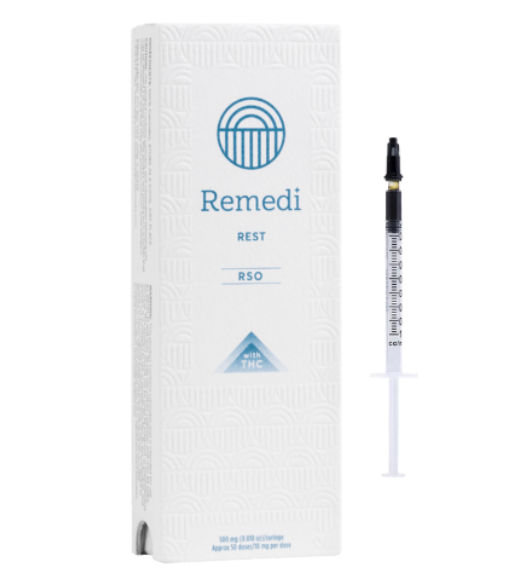 Photograph of product: Remedi Rest (I) RSO 0.5g