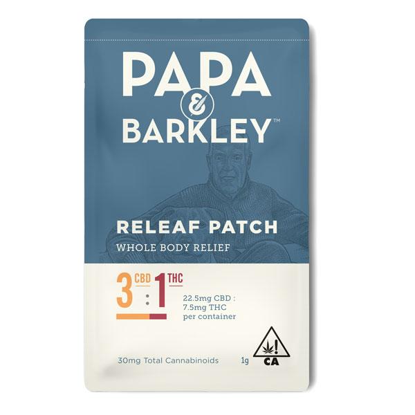 Photograph of product: Papa & Barkley 3:1 "CBD Rich" Releaf | Transdermal Patch