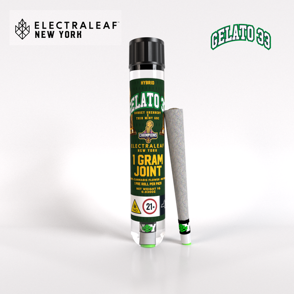Photograph of product: ElectraLeaf- Gelato 33 Pre-Roll