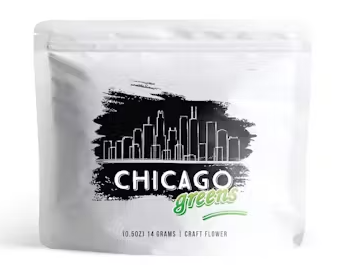 Photograph of product: Chicago Greens | Gypsie Road | Shake - 14g