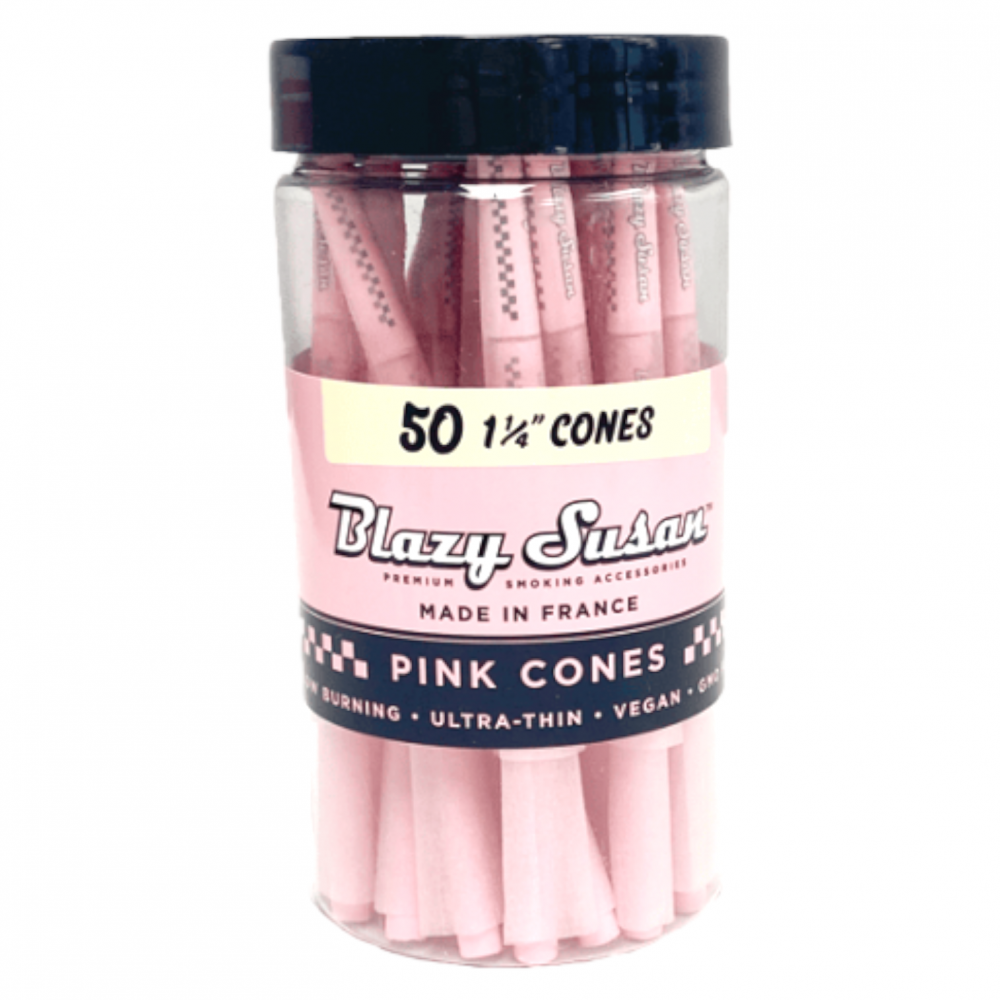 Photograph of product: Blazy Susan - 1 1/4" Pink Cones - 50pk