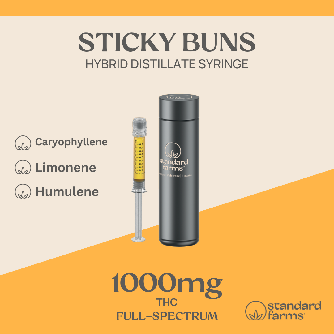 Photograph of product: Sticky Buns | Distillate | 1g