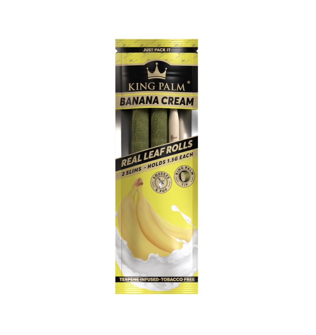Photograph of product: King Palm Banana Cream 2-Pack