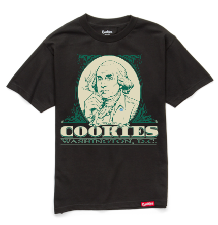 Photograph of product: COOKIES George Kushington Tee - Black - XL
