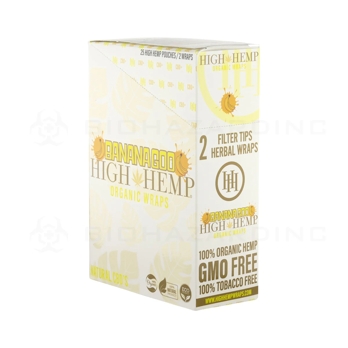 Photograph of product: High Hemp Blunt Wraps - Banana Goo
