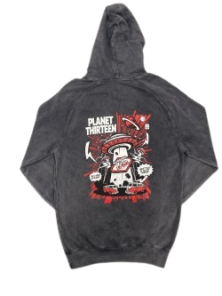 Photograph of product: Abduction Vintage Wash Hoodie Small